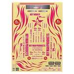Pandora RC 1/10 Scale Decal Sheet (Masayo Minowa SPEC) (420x300mm) (Miniature Scale Drift Accessory)