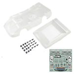 Pro-Line Racing 1/12 Pre-Cut Dirt Late Model Tombstone Hi-Performance Clear Body: Losi GROM ALM and NASCAR Body (Clear)