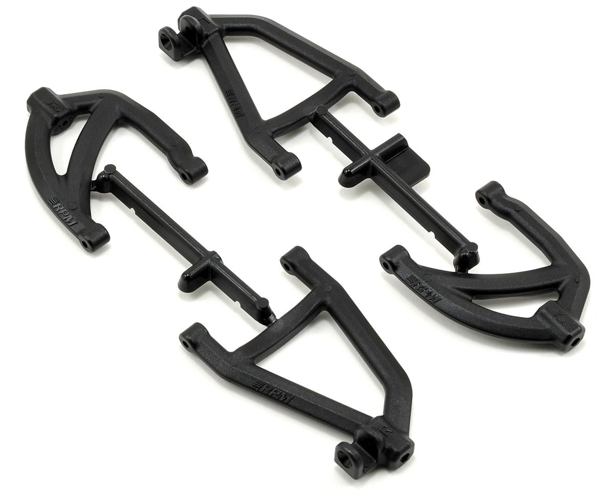 RPM Rear A-Arm Set Black (2)