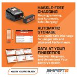Spektrum 14.8V 5000mAh 4S 100C Smart G2 Hardcase LiPo Battery: IC5, SPMX54S100H5