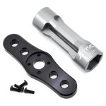 STRA17BKSmain CNC Machined Aluminum 17mm 1/8th Hex Wheel Nut Wrench STRA17BKS