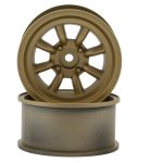 Topline RS Watanabe 1/10 Drift Wheels (Gold) (2) (7mm Offset) TDW-WAT-070G