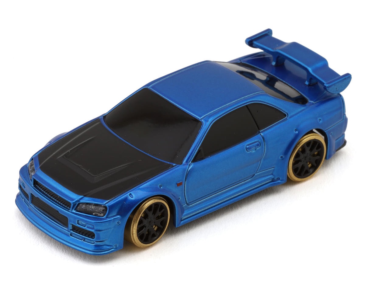 Turbo Racing C64 1/76 RTR Electric 2WD Micro RC Drift Car Blue