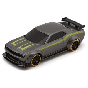 Turbo Racing C65 1/76 RTR Electric 2WD Micro RC Drift Car (Grey) w/2.4GHz Radio, Gyro & Battery