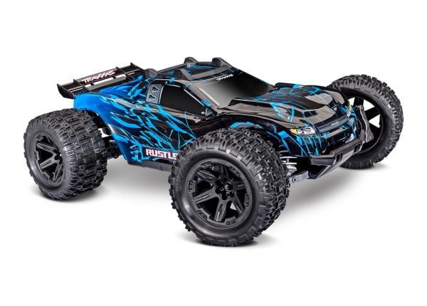 Traxxas Rustler 4x4 Brushless VX3 Truck Blue