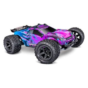 1/10 Traxxas Rustler 4x4 Brushless VX3 Truck Purple