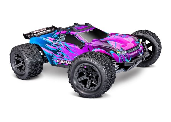 Traxxas Rustler 4x4 Brushless VX3 Truck Purple
