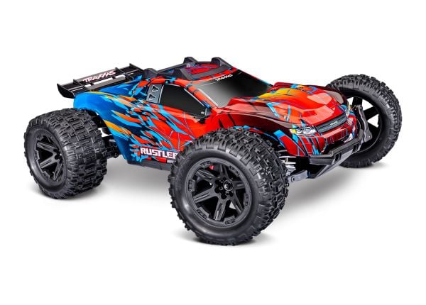 Traxxas Rustler 4×4 Brushless VX3 Truck Red