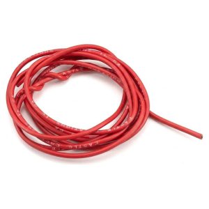Castle Creations Silicone Coated Copper Wire, Red, 60in, 16AWG