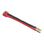 DuraTrax Battery Lead: Star Female Plug to 4mm Male Bullet DTXC2212