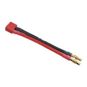 DuraTrax Battery Lead: Star Female Plug to 4mm Male Bullet DTXC2212