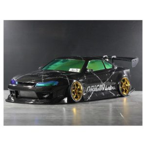Pandora RC 1/10 Nissan Silvia S15 ORIGIN Labo Raijin Drift Body Set