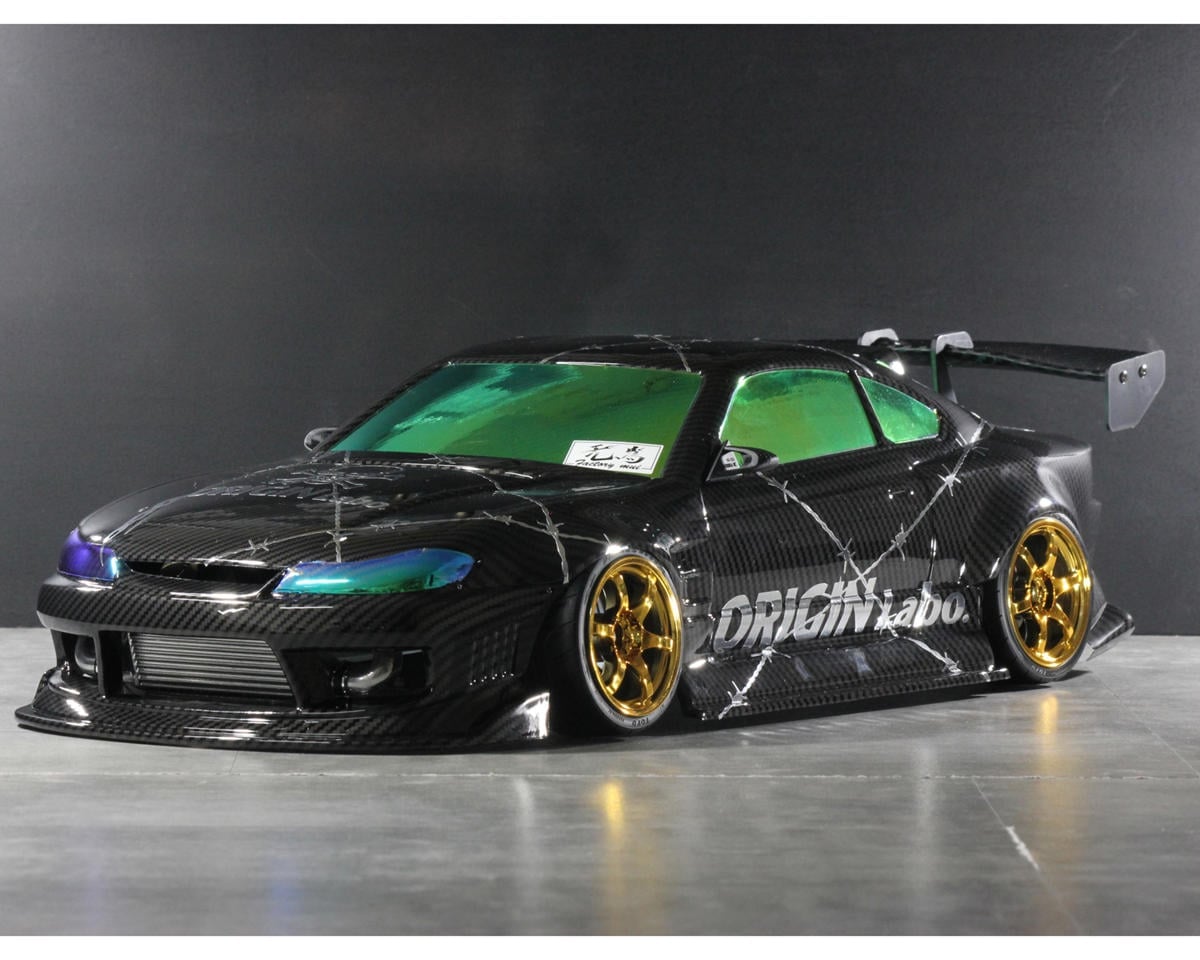 1/10 scale Nissan Silvia S15 ORIGIN Labo Raijin drift body set