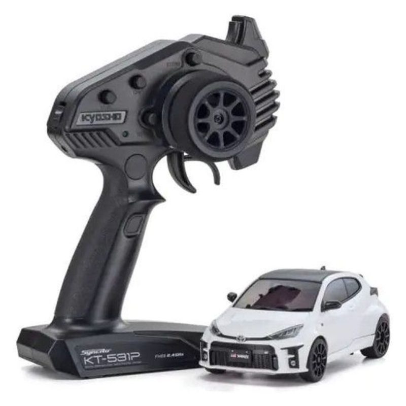 KYO32360PW Kyosho Toyota GR Yaris Platinum White Pearl Mica