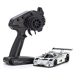 Kyosho MR-04 RWD Mini-Z Readyset w/Sauber-Mercedes C9 Body Chrome/Silver