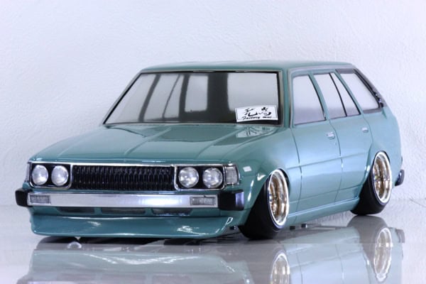 Pandora RC 1/10 Toyota Corolla KE70 Van Drift Body Set (Clear)