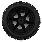 Pro-Line 2.0 Badlands Pre-Mounted Tires for Traxxas® Mini Maxx® (4) w/12mm Hex PRO1035710