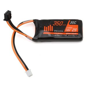 Spektrum SCX24 2S LiPo 30C Battery Pack (7.4V/350mAh) with PH2.0 Connector SPMX3502S30