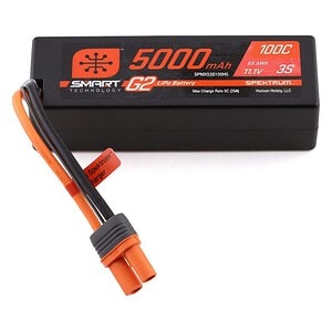 Spektrum RC 3S Smart G2 LiPo 100C Battery Pack (11.1V/5000mAh) w/IC5 Connector SPMX53S100H5