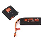 Spektrum Accessories Smart Powerstage Air Bundle: 2200mAh 3S G2 LiPo Battery / S120 Charger