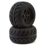 UpGrade RC Street Radials 2.8" Pre-Mounted On-Road Tires w/5-Star Wheels (2)