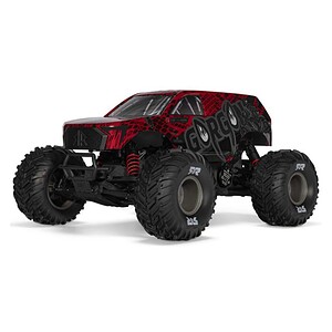 1/10 GORGON 223S 2WD RTR Brushless Monster Truck Red/Black