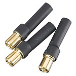 Great Planes Bullet Adapter (6mm Male to 4mm Female) (3) GPMM3119