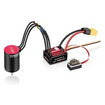 Hobbywing Quickrun 16BL30 G2 ESC & 2435SL 4500KV G3 Motor Combo HWI38030002