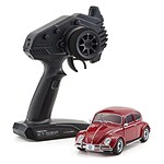 Kyosho MR-04 RWD Mini-Z Readyset w/Volkswagen 1300 Beetle 1966 Body (Ruby Red) w/KT-531P 2.4GHz Radio