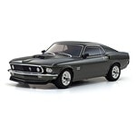 Kyosho Fazer Mk2 1969 Ford Mustang Boss 429 Electric 4WD 1/10 RTR Touring Car Black Jade