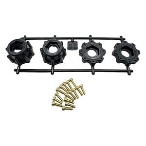 1/10 MT & ST Removable Hex 12, 14, 17mm Black