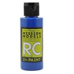 Mission Models RC Blue Acrylic Lexan Body Airbrush Paint (2oz) MMRC-005