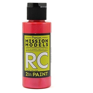 Mission Models RC Pearl Red Acrylic Lexan Body Airbrush Paint (2oz) MMRC-023