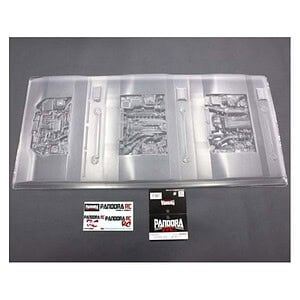Pandora RC 1/10 Scale Lexan Engine Bay (SR/RB/FA) (Miniature Scale Drift Accessory)
