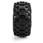 Pro-line Badlands MX Front/Rear MT Tires Mounted 12mm White Split Six (2) for Arrma Mini Kraton
