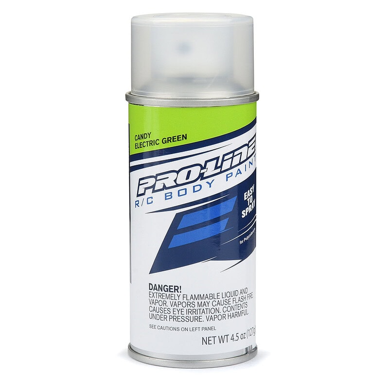 PRO644003.jpg Pro-Line RC Body Spray Paint - Candy Electric Green Clear BodyPRO644003