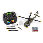 Rage R/C Hero-Copter BL 4-Blade RTF Heli Army RGR6150
