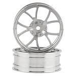 SSD RC Y Spoke Drag Front 2.2 Wheels (Silver)