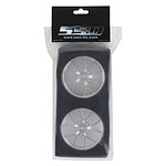 SSD RC Y Spoke Drag Front 2.2 Wheels (Silver)