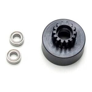 Tekno Hard 1/8 Clutch Bell (hardened steel, Mod 1, 13t, w/bearings)