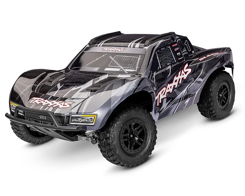 Traxxas Slash 4X4 Brushless TRA68454-4-BLK 1/10 Traxxas Slash 4X4 Brushless VX3 Short Course Truck Black