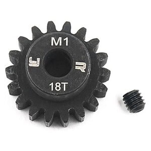 Yeah Racing 18T MOD1 Pinion Gear HD Steel 5mm Bore YR-MG-10008