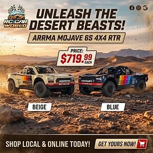 RC Car World: The Best RC Cars, Trucks and Drift Cars 19 The Arrma Mojave 6S 4X4 Is Back First Refresh Since 2020