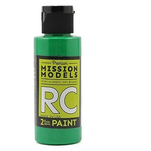 Mission Models RC Green Acrylic Lexan Body Airbrush Paint MMRC-006