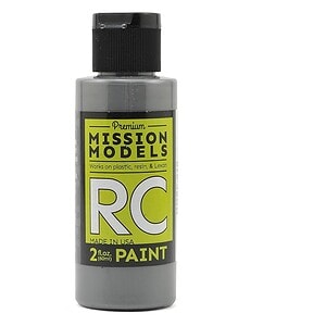Mission Models RC Gray Acrylic Lexan Body Airbrush Paint MMRC-010