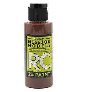 Mission Models RC Dark Brown Acrylic Lexan Body Airbrush Paint MMRC-014