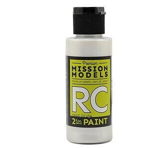 Mission Models RC Pearl White Acrylic Lexan Body Airbrush Paint MMRC-018