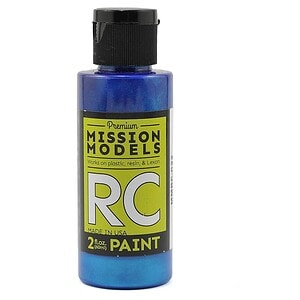 Mission Models RC Pearl Blue Acrylic Lexan Body Airbrush Paint 2oz MMRC-022