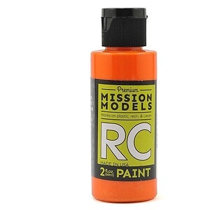Mission Models Water-based RC Pearl Orange Paint Airbrush Ready 2oz MMRC-026