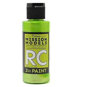 Mission Models RC Pearl Lime Acrylic Lexan Body Airbrush Paint MMRC-028